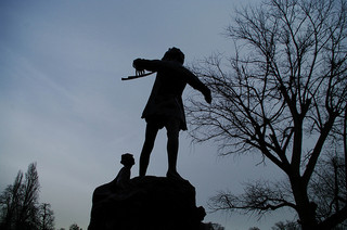 Pan Statue Kensington Gardens by NovoaR