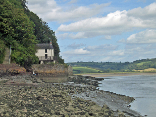 Boat House at Laugharne, photo by Jill Paris