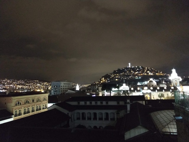 Quito at night