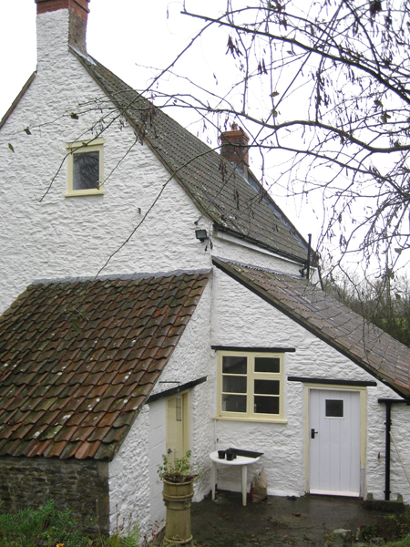 The back of Discove Cottage