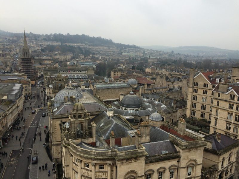 View of Bath Abbey Tower