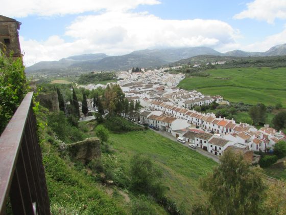 White Villages encroaching the old city