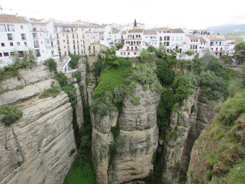 Tajo Gorge View from visitor overlook