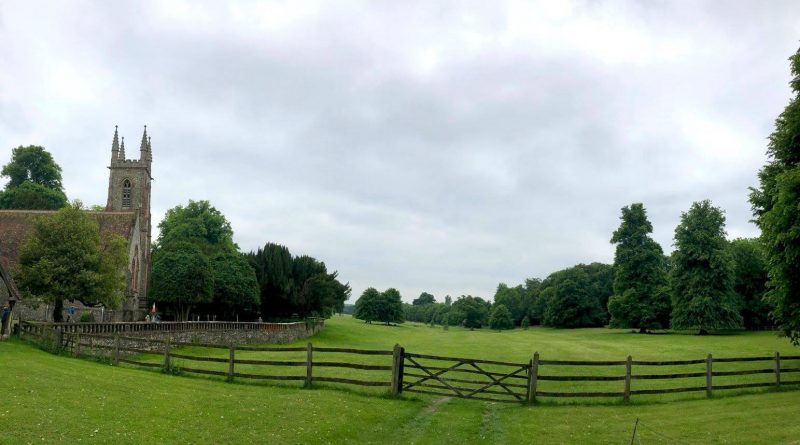 Chawton Church (St. Nicholas). The churchyard contains the burial of Jane's mother and sister.