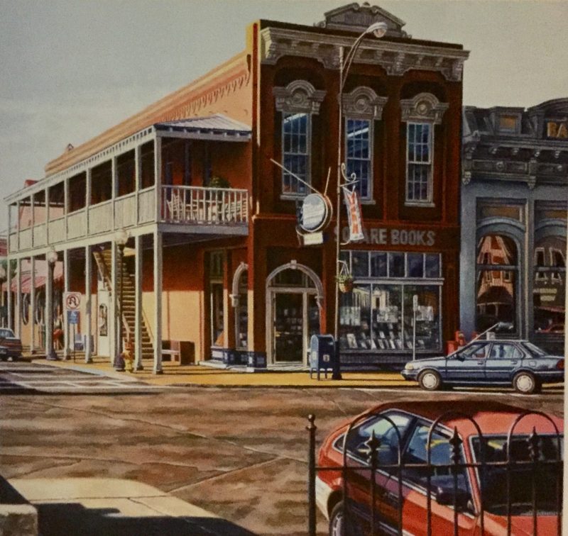 Square Books (from a painting by Glennray Tutor)