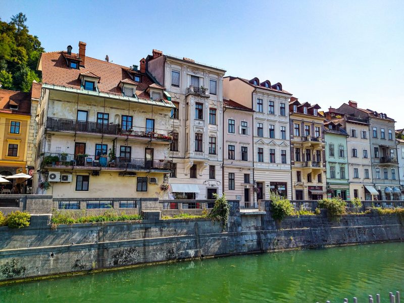 The architecture of Ljubljana