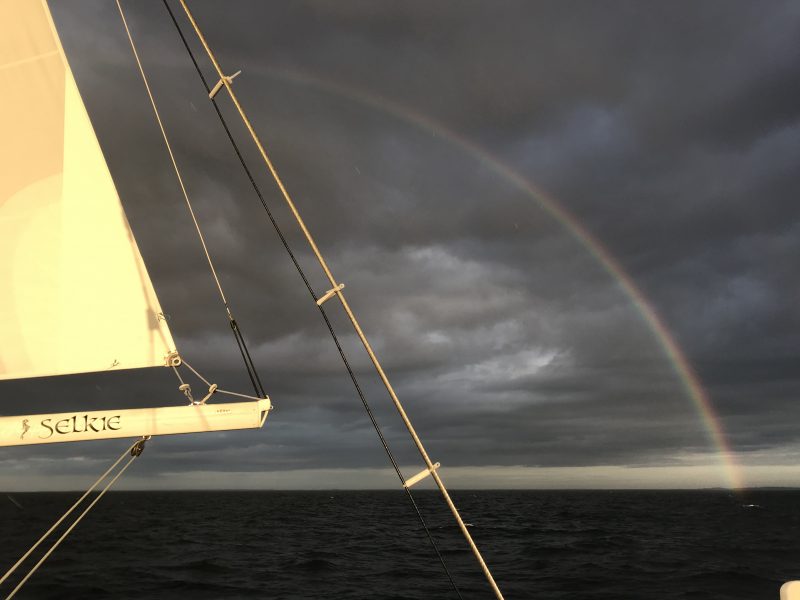 Rainbow in the Baltic