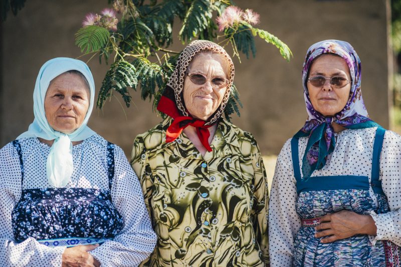 Citizens of Sarichioi village, Dobrogea