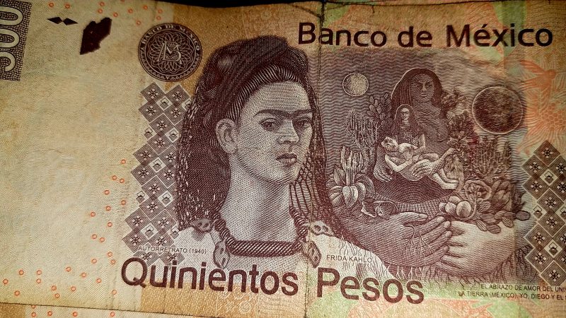 Mexican banknote