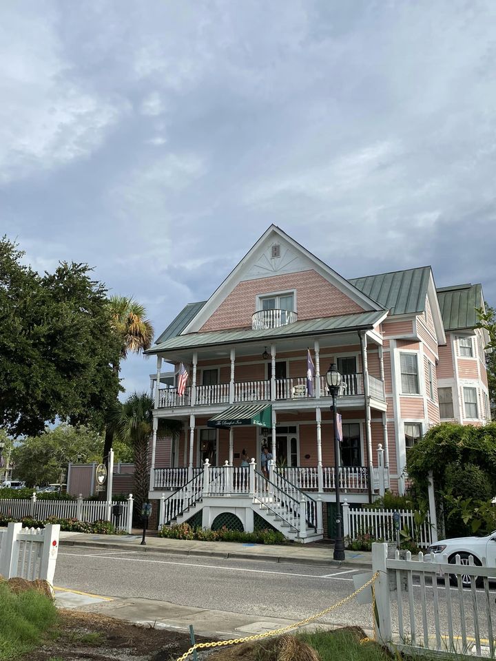 The Beaufort Inn was once a summer home, and now hosts on-location movie stars and visiting writers.