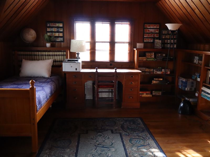 A room at the Holden Frost House