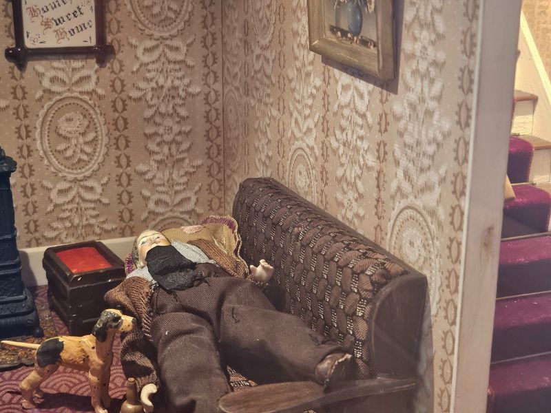 Nutshell Study Sitting Room and Woodshed